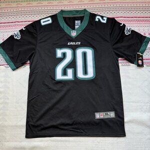 Brian Dawkins #20 Philadelphia Eagles Men's Game Jersey Black